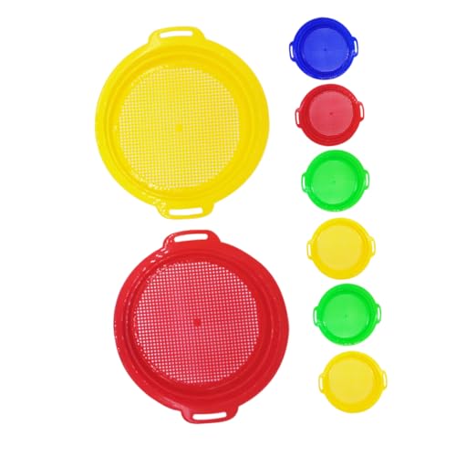 Toyvian 8 Teiliges Set Strandspielzeug Sandsiebe Sandsieb Schaufel Muschelsieb Strandparty Strandsieb Sandsieb Set Strandwerkzeuge Strandsandspielzeug Kleines Sieb Sandsieb Für Toyvian 8 Teiliges Set Strandspielzeug Sandsiebe Sandsieb Schaufel Muschelsieb Strandparty Strandsieb Sandsieb Set Strandwerkzeuge Strandsandspielzeug Kleines Sieb Sandsieb Für von Toyvian