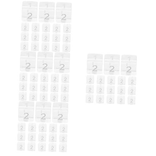 Toyvian 80 STK Transparente Würfel Würfel-layouts Tragbare Würfel Große Zahlenwürfel Würfel Masse Würfel Für Partyspiele Würfel Zum Glücksspiel Verliese Und Drachen Acryl Schüttgut Kind von Toyvian