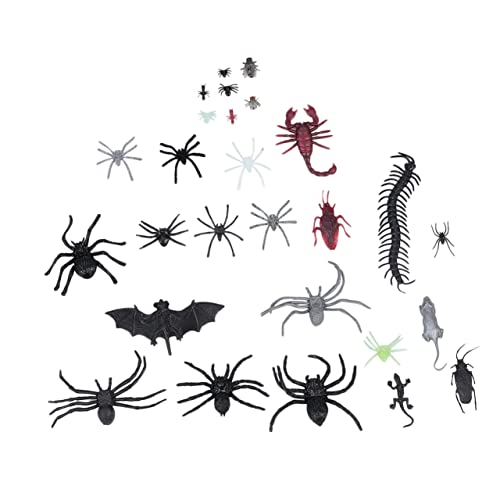Toyvian 80 Stück Gruseliges Halloween-Spinnenspielzeug Halloween- Halloween-Partygeschenke Halloween Halloween Toys Halloween-Plastikkäfer Halloween-Plastiktiere Toyvian 80 Stück Gruseliges Halloween-Spinnenspielzeug Halloween- Halloween-Partygeschenke Halloween Halloween Toys Halloween-Plastikkäfer Halloween-Plastiktiere von Toyvian