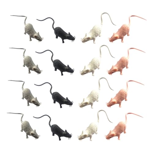 Toyvian 80 Stück Mini Realistische Figuren Lebensnahe Fake Dekoration Gruselige Ratten Spielzeuge für Garten Patio und Innenräume für Kreative Toyvian 80 Stück Mini Realistische Figuren Lebensnahe Fake Dekoration Gruselige Ratten Spielzeuge für Garten Patio und Innenräume für Kreative von Toyvian