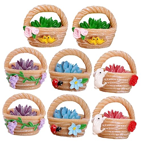 Toyvian 8St Bonsai-Modell Figur Miniatur künstliche Blumen im freien Bausatz blumendeko künstlich Artificial Flowers Decoration simulierte Blumenkorbverzierung Puppenhauslieferungen Harz Toyvian 8St Bonsai-Modell Figur Miniatur künstliche Blumen im freien Bausatz blumendeko künstlich Artificial Flowers Decoration simulierte Blumenkorbverzierung Puppenhauslieferungen Harz von Toyvian