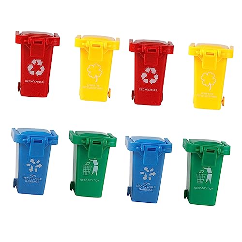 Toyvian 8St Mini-Mülleimer Spielzeugorganisator Behälter Recycling-Papierkorb Miniatur Mini Trash can Abfalltrennung Mülltonne Kinderspielzeug Mülleimer Kinderspielzeug Plastik Toyvian 8St Mini-Mülleimer Spielzeugorganisator Behälter Recycling-Papierkorb Miniatur Mini Trash can Abfalltrennung Mülltonne Kinderspielzeug Mülleimer Kinderspielzeug Plastik von Toyvian