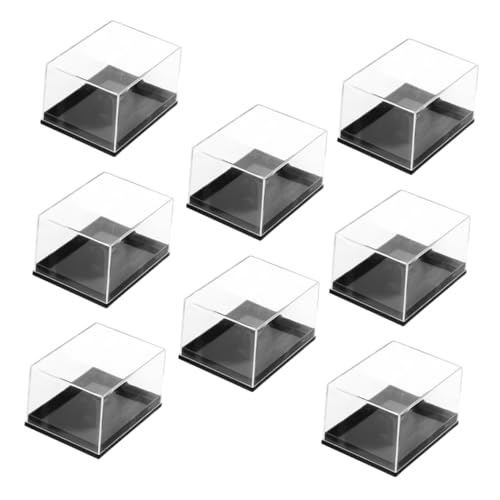 Toyvian Vielseitiges Exponat-schaukästchen Mit 8 Hochtransparenten Kästen Für Muschel- Mineralien- Und Edelsteinsammlungen Toyvian Vielseitiges Exponat-schaukästchen Mit 8 Hochtransparenten Kästen Für Muschel- Mineralien- Und Edelsteinsammlungen von Toyvian