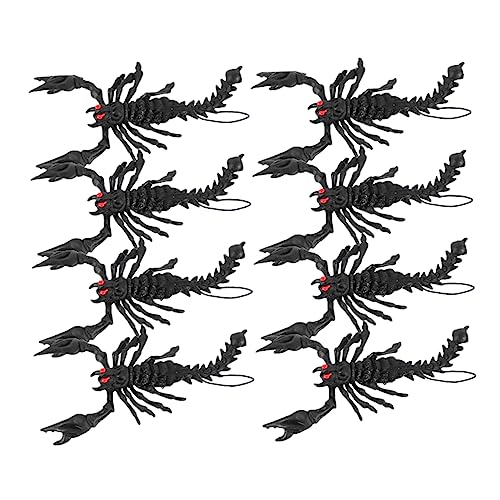 Toyvian 8Stücke Gefälschte Skorpione für Halloween Lustige Streich Requisiten aus TPR Realistische Simulation für Partys und Aprilscherze für Deko und Streiche Unheimliche Toyvian 8Stücke Gefälschte Skorpione für Halloween Lustige Streich Requisiten aus TPR Realistische Simulation für Partys und Aprilscherze für Deko und Streiche Unheimliche von Toyvian