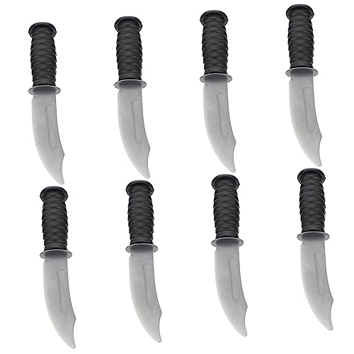 Toyvian 8Stücke Realistische Plastikmesser für Halloween Party Requisiten Sichere Fake Fräser für Erwachsene für Fotodekoration und Cosplay Toyvian 8Stücke Realistische Plastikmesser für Halloween Party Requisiten Sichere Fake Fräser für Erwachsene für Fotodekoration und Cosplay von Toyvian