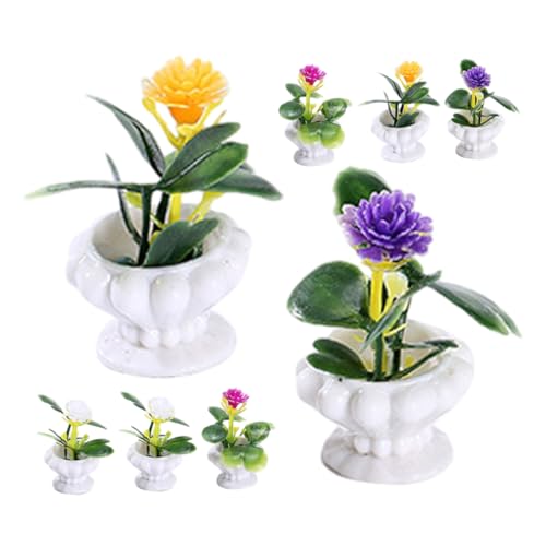 Toyvian 8 Stück Miniatur-kunstpflanzen-Ornamente Gefälschte Mini-Bonsai Für Puppenhaus Garten Figur Toyvian 8 Stück Miniatur-kunstpflanzen-Ornamente Gefälschte Mini-Bonsai Für Puppenhaus Garten Figur von Toyvian