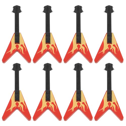 Toyvian 8pcs Realistische Mini -Gitarren -Model -puppenhaus -musikraum Winziges Musikinstrument Ornamente Miniaturgitarrendekoration Für Das Heimspiel Zu Hause Toyvian 8pcs Realistische Mini -Gitarren -Model -puppenhaus -musikraum Winziges Musikinstrument Ornamente Miniaturgitarrendekoration Für Das Heimspiel Zu Hause von Toyvian