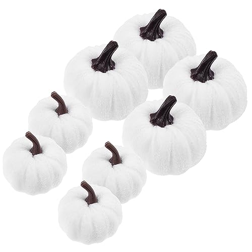 Toyvian 8st Halloween-kürbisdekoration Kürbisse Fälschung Kürbis Geschmack Künstliche Kürbisdekoration Kürbis Im Freien Kürbis Lampe Gefälschter Kürbis Kürbiskerne Kürbis- Weiß Schaum Toyvian 8st Halloween-kürbisdekoration Kürbisse Fälschung Kürbis Geschmack Künstliche Kürbisdekoration Kürbis Im Freien Kürbis Lampe Gefälschter Kürbis Kürbiskerne Kürbis- Weiß Schaum von Toyvian
