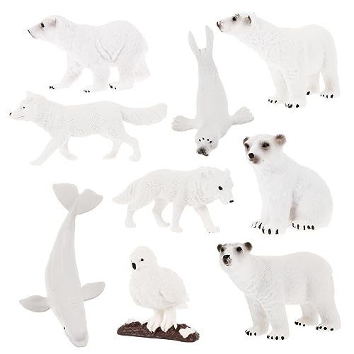 Toyvian Plastiktierfiguren-Set Tierfiguren Meerestiere Spielzeug Für Geburtstagsdekoration Zufälliger Stil von Toyvian