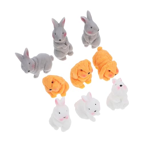 Toyvian 9stücke Teiliges Mini Kaninchen Figuren Osterhasen Deko Niedliche Gartenornamente Für Frühlingsfeiern Vielseitige Miniatur Figuren Für Zuhause Und Puppenhaus Und Charmant Toyvian 9stücke Teiliges Mini Kaninchen Figuren Osterhasen Deko Niedliche Gartenornamente Für Frühlingsfeiern Vielseitige Miniatur Figuren Für Zuhause Und Puppenhaus Und Charmant von Toyvian