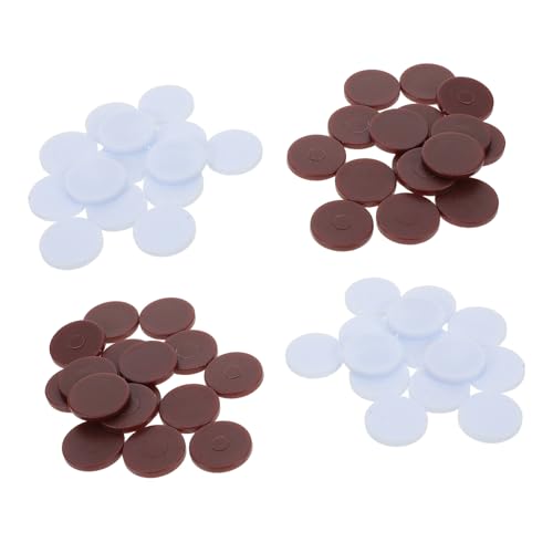 Toyvian 96 Stück Teiliges Zweifarbiges Schachspiel Ersatzspielsteine Runde Spielsteine für Brettspiele Ergonomisch Komfortabler Griff Passend für Familie Camping Lernspiel Zubehör Toyvian 96 Stück Teiliges Zweifarbiges Schachspiel Ersatzspielsteine Runde Spielsteine für Brettspiele Ergonomisch Komfortabler Griff Passend für Familie Camping Lernspiel Zubehör von Toyvian