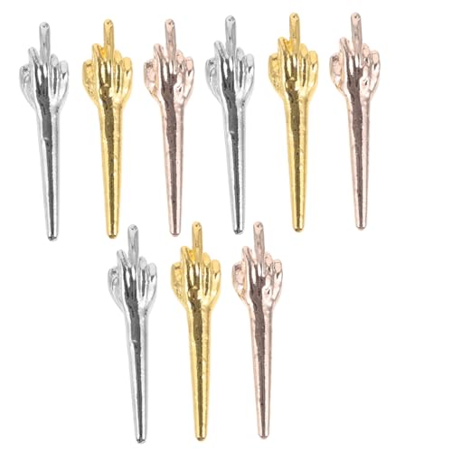 Toyvian 9Pcs Krippenspielset Spiele Planke Fahrkarte Heringe Liste Punktzahl brettspiel zubehör Gaming zubehör playdoo Sets Toy Set Brettspiel Set Desktop-Score-Stifte Wertungsstifte Harz von Toyvian