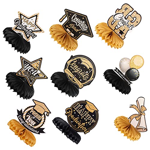 Toyvian 9St Abschluss-Waben-Ornament Streamer Partydekorationen Tischläufer Verkaufsstand Glückwunsch Tür abschluss Party partydeko Einschulung Abschlusstabelle abschlusspapier Black Toyvian 9St Abschluss-Waben-Ornament Streamer Partydekorationen Tischläufer Verkaufsstand Glückwunsch Tür abschluss Party partydeko Einschulung Abschlusstabelle abschlusspapier Black von Toyvian