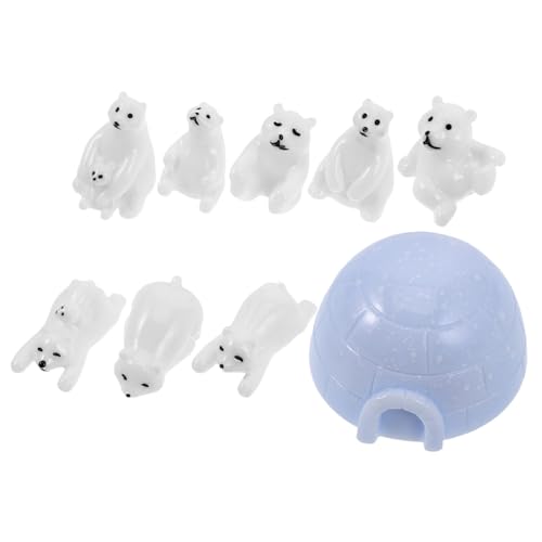 Toyvian 9 Stücke Tiere Miniatur Figuren Bär Harz Ornamente Tiny Bär Spielzeug Für Landschaft Dekoration Toyvian 9 Stücke Tiere Miniatur Figuren Bär Harz Ornamente Tiny Bär Spielzeug Für Landschaft Dekoration von Toyvian