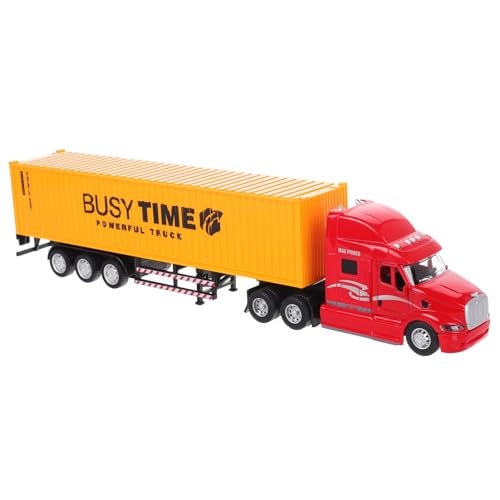Toyvian Abnehmbarer Behälter Robuste Amerikanisches Design Rollenspiel Auto für Jungen und Mädchen für Vitrinen und Spielspaß von Toyvian