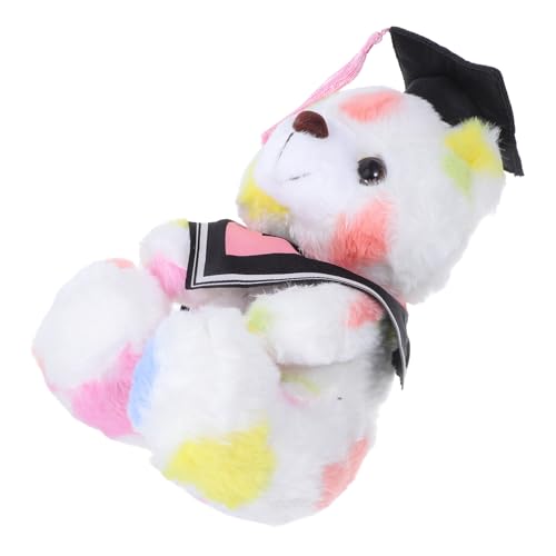 Toyvian Abschluss Bär Plüschpuppe mit Doktorhut Weicher Plüschbär für Abschlussfeier Niedliches für Graduierung und Stilvolle Wohnkultur Pinker V Ausschnitt Toyvian Abschluss Bär Plüschpuppe mit Doktorhut Weicher Plüschbär für Abschlussfeier Niedliches für Graduierung und Stilvolle Wohnkultur Pinker V Ausschnitt von Toyvian