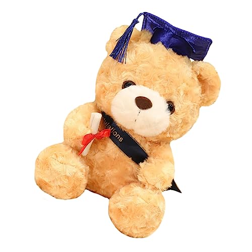 Toyvian Abschluss Bär Plüschfigur Mit Doktorhut Süßes Für Graduierung Kuscheltier Für Teenager Und Für Feierlichkeiten Und Andenken Toyvian Abschluss Bär Plüschfigur Mit Doktorhut Süßes Für Graduierung Kuscheltier Für Teenager Und Für Feierlichkeiten Und Andenken von Toyvian