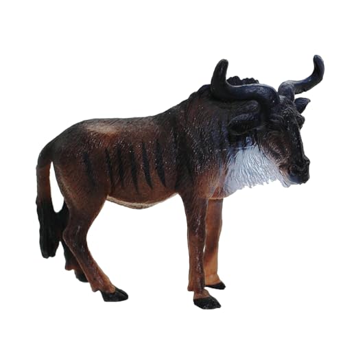 Toyvian Afrikanisches GNU-Modell Baby Puppe Spielzeug Mini-Figur Kinderanzüge Gnus Mini-GNU-Spielzeug Schreibtischaufsatz GNU-Ornament GNU- für Zuhause GNU-Modelle PVC Atlas Miniatur Toyvian Afrikanisches GNU-Modell Baby Puppe Spielzeug Mini-Figur Kinderanzüge Gnus Mini-GNU-Spielzeug Schreibtischaufsatz GNU-Ornament GNU- für Zuhause GNU-Modelle PVC Atlas Miniatur von Toyvian