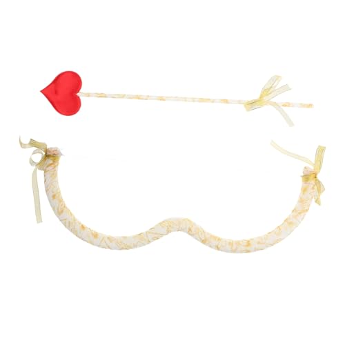 Toyvian Cupid Kostüm Set Für Valentinstag Herzform Und Bogen Zubehör Für Cosplay Halloween Und Romantische Dekoration Für Partys Und Bühnenauftritte von Toyvian