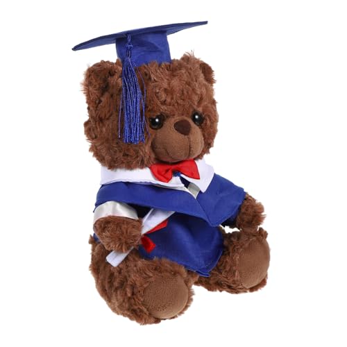 Toyvian Arztanzugbär Puppe Junggesellenbär Doktorbär-abschluss Abschlusssaison Runde Bär Weiches Arztspielzeug Mini-abschluss-stoffbären Diplom-Puppe Abschluss-stofftier Plüsch Blue Toyvian Arztanzugbär Puppe Junggesellenbär Doktorbär-abschluss Abschlusssaison Runde Bär Weiches Arztspielzeug Mini-abschluss-stoffbären Diplom-Puppe Abschluss-stofftier Plüsch Blue von Toyvian