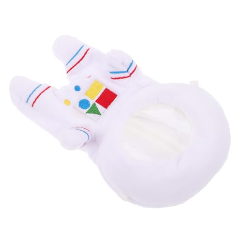 Toyvian Astronauten Kostüm für Puppen Weicher Space Overall als Puppenkleidung und Kuscheltier Zubehör Leicht für Rollenspiele und Vielseitiges Puppen Accessoire von Toyvian