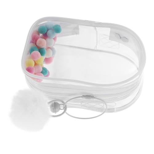 Toyvian Aufbewahrungstasche für Puppen Kollektor-Aufbewahrungstasche transparente Taschen für Puppen Figuren-Präsentationstasche mit Schlüsselanhänger PVC Weiß Toyvian Aufbewahrungstasche für Puppen Kollektor-Aufbewahrungstasche transparente Taschen für Puppen Figuren-Präsentationstasche mit Schlüsselanhänger PVC Weiß von Toyvian