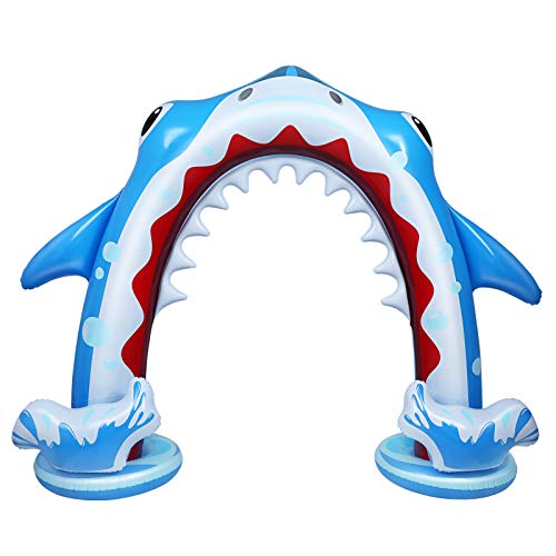 Toyvian Aufblasbare Arch Sprinkler Shark 95 4X78 7 Sommer Outdoor Sprinkler Wasser Spielzeug für Kinder ?e Wasser Sprinkler Spielzeug für Jungen & ?dchen Toyvian Aufblasbare Arch Sprinkler Shark 95 4X78 7 Sommer Outdoor Sprinkler Wasser Spielzeug für Kinder ?e Wasser Sprinkler Spielzeug für Jungen & ?dchen von Toyvian