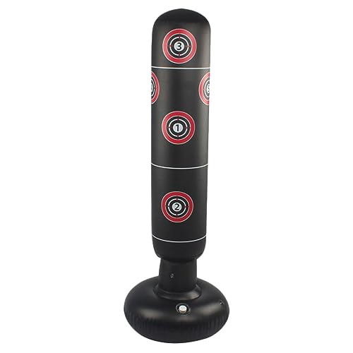 Toyvian Aufblasbare Boxsäule für Freistehender Punching Tower Bag für Fitness Training für Kampfsport und Muskelaufbau Toyvian Aufblasbare Boxsäule für Freistehender Punching Tower Bag für Fitness Training für Kampfsport und Muskelaufbau von Toyvian