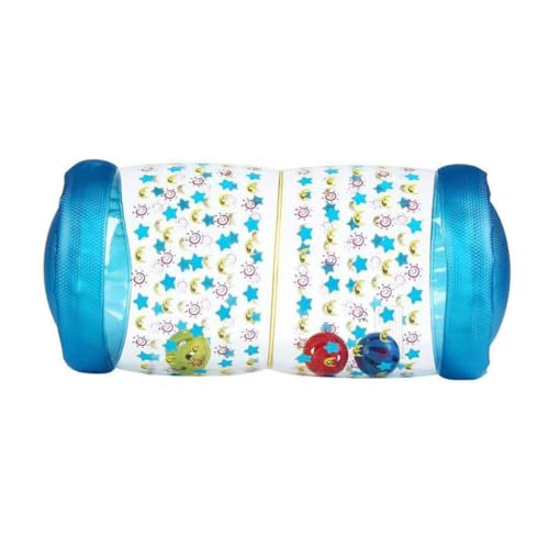 Toyvian Aufblasbare Rolle Rassel Glocke Krabbelrolle Für Babys Auto Krabbelspielzeug Für Kleinkinder Faltbar Berühren Kriechendes Rollenspielzeug Netz Wanderer Blue Toyvian Aufblasbare Rolle Rassel Glocke Krabbelrolle Für Babys Auto Krabbelspielzeug Für Kleinkinder Faltbar Berühren Kriechendes Rollenspielzeug Netz Wanderer Blue von Toyvian