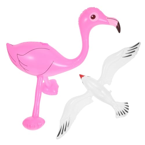 Toyvian Aufblasbare Flamingo Dekorationen Für Strandparty Schwimmendes Poolspielzeug Aus Langlebigem Outdoor Wasser Spielzeug von Toyvian