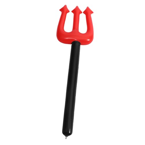 Toyvian Aufblasbare Teufelsgabel aus Leuchtend Langlebiges Halloween für Kostümpartys für Teufelskostüme und Partyzubehör von Toyvian