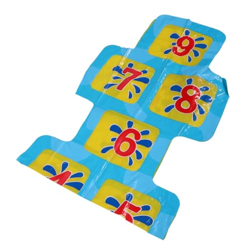 Toyvian Aufblasbare Wasserspritzmatte mit Zahlenmuster Strapazierfähige Spielmatte für Junge Mädchen Outdoor Wassersprinkler Fördert Motorische Fähigkeiten und Lernspaß im Sommer Toyvian Aufblasbare Wasserspritzmatte mit Zahlenmuster Strapazierfähige Spielmatte für Junge Mädchen Outdoor Wassersprinkler Fördert Motorische Fähigkeiten und Lernspaß im Sommer von Toyvian