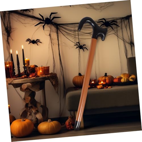 Toyvian Aufblasbarer Gehstock Altenmann Kostüm Zubehör Tage Schulfeier Halloween Vintage Professor Requisit Party Dekoration von Toyvian