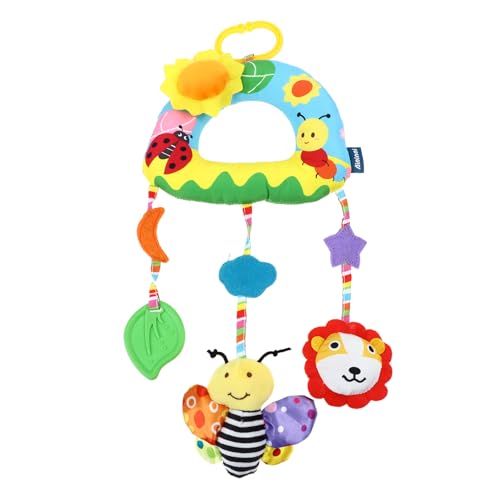 Toyvian Aufhänger für Babyautos lernspielzeug babybett spielzeughandys für Babys Crib Toys für Neugeborene hängende Babyspielzeuge Kinderwagenspielzeug Tuch Yellow Toyvian Aufhänger für Babyautos lernspielzeug babybett spielzeughandys für Babys Crib Toys für Neugeborene hängende Babyspielzeuge Kinderwagenspielzeug Tuch Yellow von Toyvian