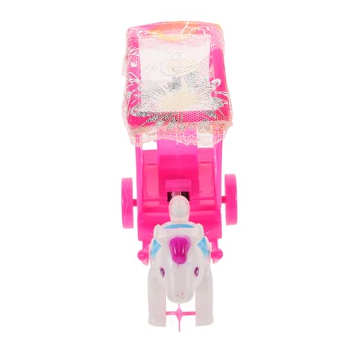 Toyvian Auto zurückziehen für Geburtstagsgeschenk für Duschgeschenk Pferdekutsche Kutsche Babyautospielzeug Reibungsautos Plastik Rosy Toyvian Auto zurückziehen für Geburtstagsgeschenk für Duschgeschenk Pferdekutsche Kutsche Babyautospielzeug Reibungsautos Plastik Rosy von Toyvian