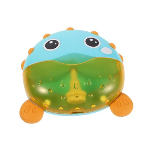 Toyvian Automatische Badewannenspielzeug Fisch Bubble Maker mit Musik Tragbare Pustemaschine für Kleinkinder Kinderfreundlich Niedliches Design für Badewanne und Duschen von Toyvian