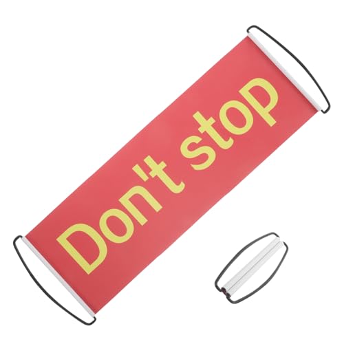 Toyvian Automatisches Scrollbanner für Partys Hochzeiten und Geburtstagsfeiern Tragbares Cheer Schild Interaktives für Anlässe und Veranstaltungen Leicht und Kompakt von Toyvian