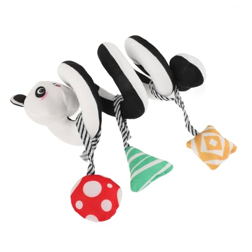 Toyvian Babyauto mit hohem Kontrast babybett babyspielzeug für Kinderbett Panda -Aquariumspielzeug fürs Auto Autositz Fisch Aquarium von Toyvian