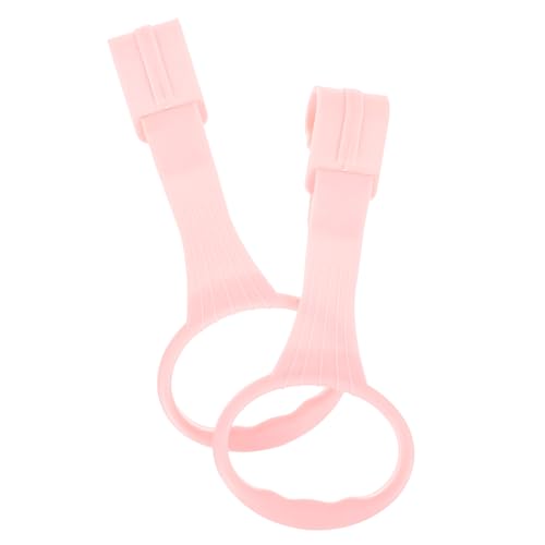 Toyvian Babybett Ringe Pull Ring aus Robustem Material Sicherer Aufhängering für Kleinkinder Farblich Ansprechend und Leicht als Stand Laufhilfe für Frühes Training von Toyvian