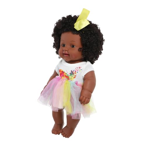 Toyvian Babypuppe Mädchenspielzeug Schwarze Puppen Mädchenspielzeug Für Babys Reborn Puppe Kleinkindspielzeug Für Mädchen Kinderspielzeug Babypuppen Für Kleinkinder Chucky Puppe Toyvian Babypuppe Mädchenspielzeug Schwarze Puppen Mädchenspielzeug Für Babys Reborn Puppe Kleinkindspielzeug Für Mädchen Kinderspielzeug Babypuppen Für Kleinkinder Chucky Puppe von Toyvian