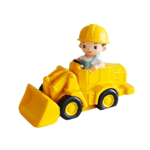 Toyvian Bagger für Baustellenfahrzeuge Kuchendekoration und Partygeschenk Detailgetreu und Leicht für Kleine Hände und Unterhaltsam für Stundenlangen Spielspaß von Toyvian