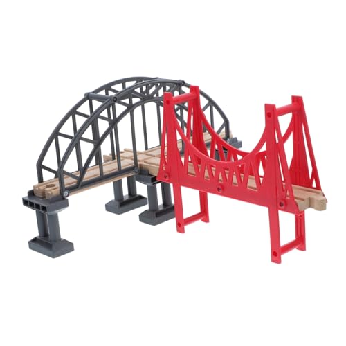 Toyvian -Bahn-gleis Hängebrücke Eisenbahnbrücke Schienen Eisenbahnzubehör Erweiterungszubehör Für Kindereisenbahnen Zubehör Für Die Eisenbahnszene Spielzeugbrücke Plastik Toyvian -Bahn-gleis Hängebrücke Eisenbahnbrücke Schienen Eisenbahnzubehör Erweiterungszubehör Für Kindereisenbahnen Zubehör Für Die Eisenbahnszene Spielzeugbrücke Plastik von Toyvian
