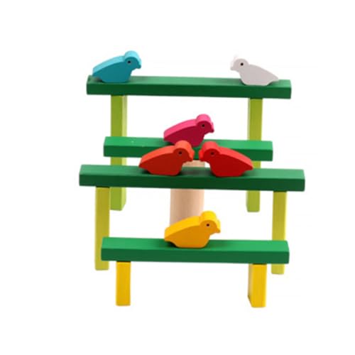 Toyvian Balancierende Holzspielzeuge Für Stapelspielzeug Für Fingerfertigkeit Und Koordination Montessori Lernspielzeug Für Jahre Alte Jungen Und Mädchen Toyvian Balancierende Holzspielzeuge Für Stapelspielzeug Für Fingerfertigkeit Und Koordination Montessori Lernspielzeug Für Jahre Alte Jungen Und Mädchen von Toyvian