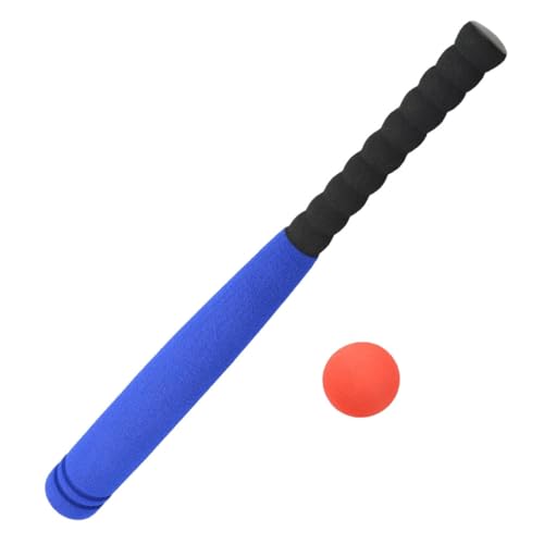 Toyvian Baseballschläger aus Weichem Schaumstoff mit Ball Sicherer Outdoor Baseballschläger für Jungen und Mädchen Fördert Koordination und Motorische Fähigkeiten Buntes Zufällige Farbe von Toyvian