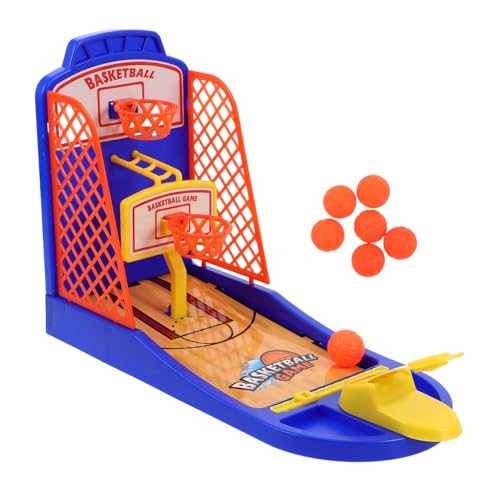Toyvian Basketballspiel für Zwei Spielern Desktop Basketball Set mit Verstellbarem Schwierigkeitsgrad Finger Schuss Funktion Interaktives Geschicklichkeitsspiel für Drinnen Toyvian Basketballspiel für Zwei Spielern Desktop Basketball Set mit Verstellbarem Schwierigkeitsgrad Finger Schuss Funktion Interaktives Geschicklichkeitsspiel für Drinnen von Toyvian