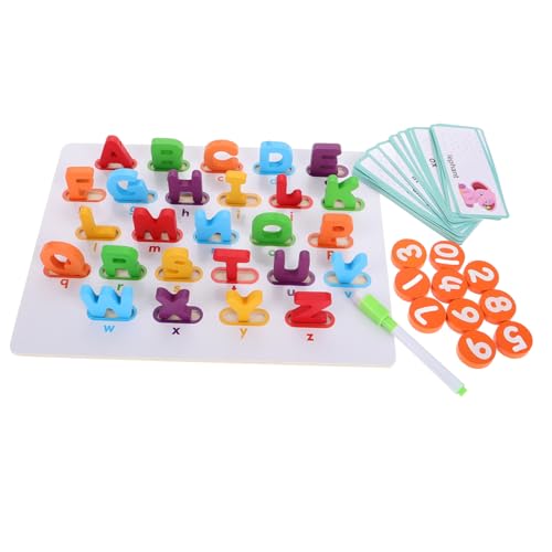Toyvian Baustein-Puzzle- holzspielzeug lernspielzeug Holz Puzzlespielzeug Frühe Bildung Holz Lernspielzeug Montessori-Rätsel Stielspielzeug hölzern Toyvian Baustein-Puzzle- holzspielzeug lernspielzeug Holz Puzzlespielzeug Frühe Bildung Holz Lernspielzeug Montessori-Rätsel Stielspielzeug hölzern von Toyvian