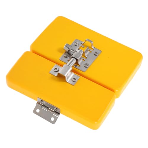 Toyvian Beschäftigtes Kleinkindspielzeug DIY Sensory Board Mit Türverriegelung Motorikspielzeug Für Ab Jahr Fördert Die Feinmotorik Und Sensorische Fähigkeiten von Toyvian