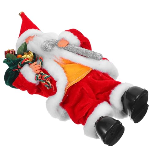 Toyvian Bezaubernder Weihnachtsmann: Elektrisches Weihnachtsmann-Spielzeug mit Musik – Weihnachtsfeier-Geschenke, Familiendekoration und Kinderspielzeit Toyvian Bezaubernder Weihnachtsmann: Elektrisches Weihnachtsmann-Spielzeug mit Musik – Weihnachtsfeier-Geschenke, Familiendekoration und Kinderspielzeit von Toyvian