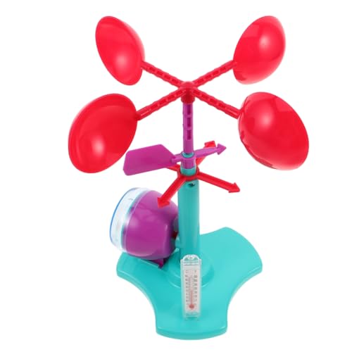 Toyvian Bildungsspielzeug Windgeschwindigkeit und Richtungsmesser Engineering-Spielset für Lehrmittel für naturwissenschaftliche Experimente Instrument zur Physikbildung Plastik Toyvian Bildungsspielzeug Windgeschwindigkeit und Richtungsmesser Engineering-Spielset für Lehrmittel für naturwissenschaftliche Experimente Instrument zur Physikbildung Plastik von Toyvian