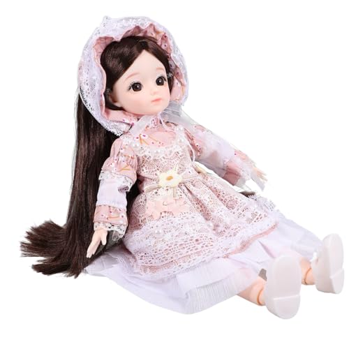 Toyvian Realistische Mädchenpuppe Spielzeug Babypuppen Für Mädchen Mit Outfit Geburtstagsgeschenk von Toyvian